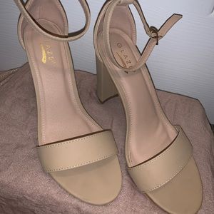 Nude heels